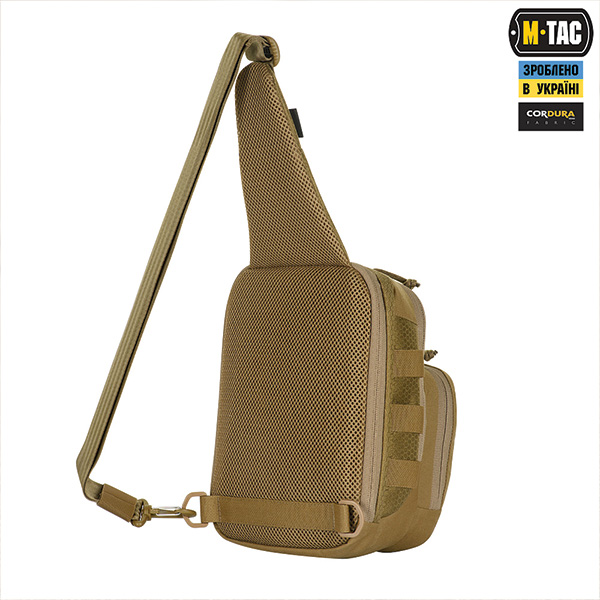 M-Tac сумка Cross Bag Slim Elite Hex Coyote. Фото 2