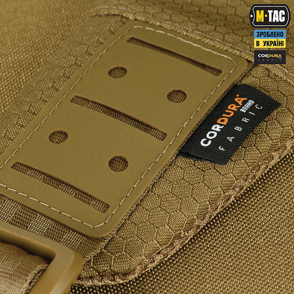 M-Tac сумка Cross Bag Slim Elite Hex Coyote. Фото 5