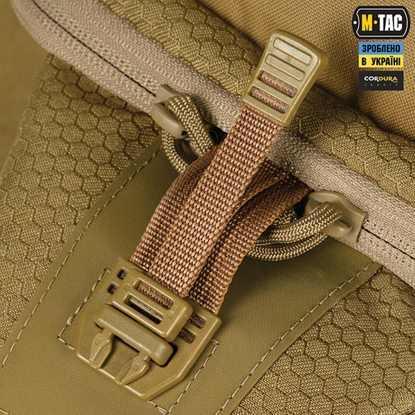 M-Tac сумка Cross Bag Slim Elite Hex Coyote. Фото 6