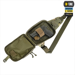 M-Tac сумка Sling Pistol Bag Elite Hex з липучкою Multicam/Ranger Green. Фото 3