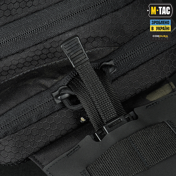 M-Tac сумка Sling Pistol Bag Elite Hex з липучкою Multicam Black/Black. Фото 15