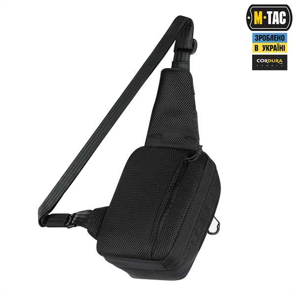 M-Tac сумка Sling Pistol Bag Elite Hex з липучкою Multicam Black/Black. Фото 2