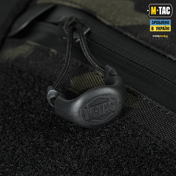 M-Tac сумка Sling Pistol Bag Elite Hex з липучкою Multicam Black/Black. Фото 7