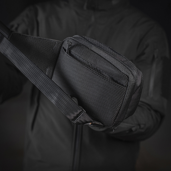 M-Tac сумка Sling Pistol Bag Elite Hex з липучкою Multicam Black/Black. Фото 9