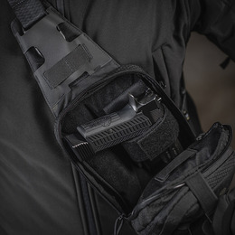 M-Tac сумка Sling Pistol Bag Elite Hex з липучкою Multicam Black/Black. Фото 8
