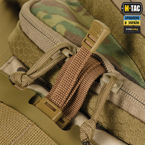M-Tac сумка Sling Pistol Bag Elite Hex Multicam/Coyote. Фото 7