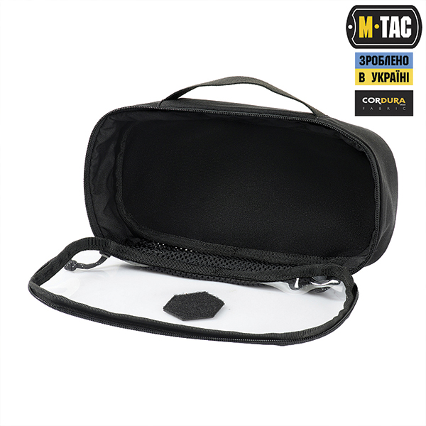 M-Tac органайзер утилітарний прозорий Elite Medium Gen.II Black. Фото 4