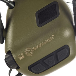 Активні наушники Earmor M32(X) Plus Olive. Фото 7