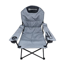 Крісло кемпінгове BaseCamp Relax, 86х71х109см, Grey