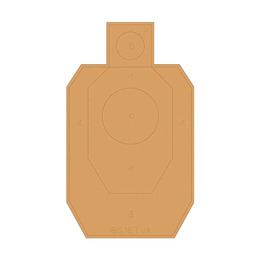 Мішень ІБІС IDPA картон  