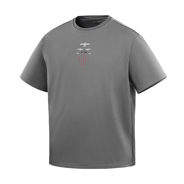 M-Tac футболка Leleka Cotton Hard Light Grey. Фото 2