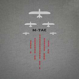 M-Tac футболка Leleka Cotton Hard Light Grey. Фото 8
