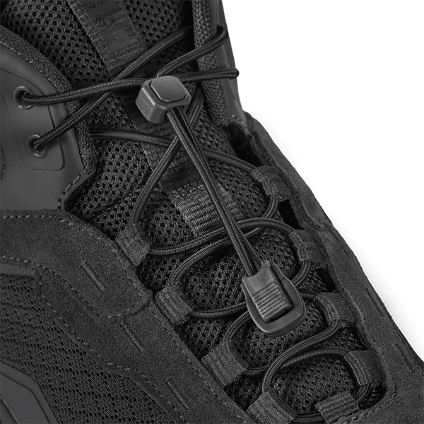 M-Tac шнурки Elastic Shoelaces Black 120 см. Фото 7