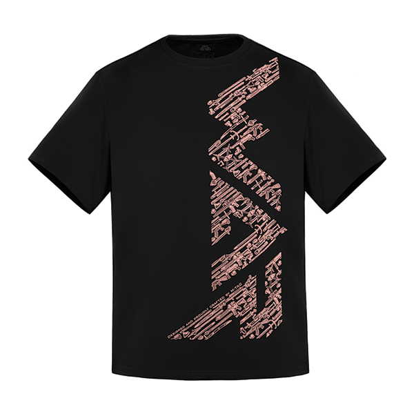 M-Tac футболка WAR Cotton Hard Black/Ash Rose. Фото 2