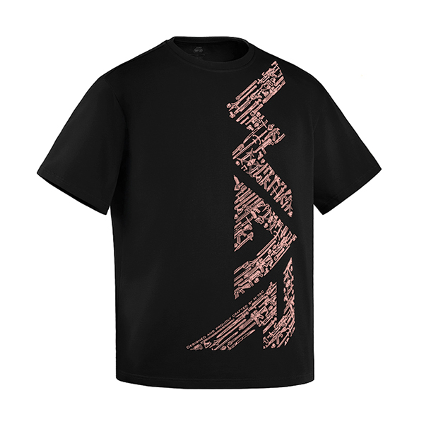 M-Tac футболка WAR Cotton Hard Black/Ash Rose. Фото 3