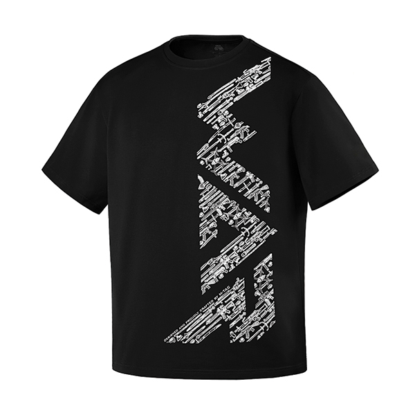 M-Tac футболка WAR Cotton Hard Black/White
