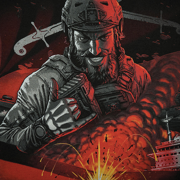 M-Tac футболка Pirates of the Black sea Black. Фото 6