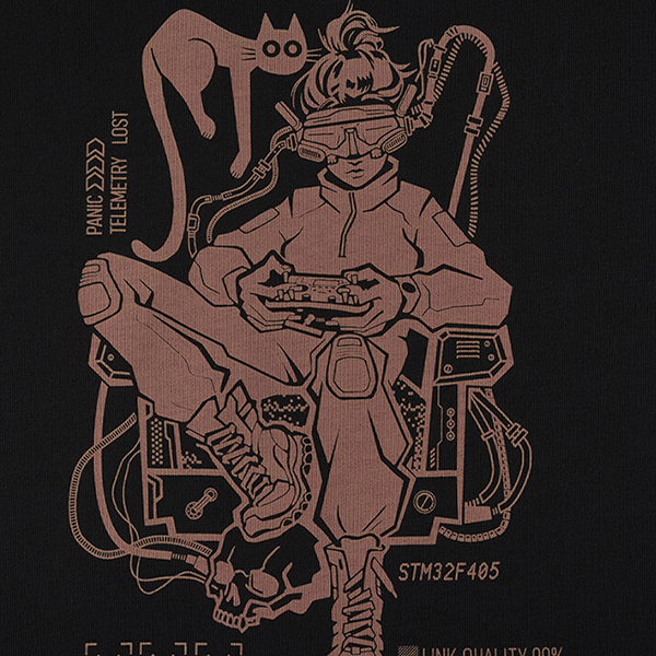 M-Tac футболка Hunter pilots Cotton Black. Фото 5