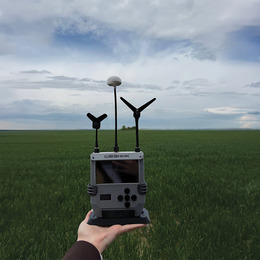 Детектор FPV-дронів «Щезник» GREY — 3 діапазони (1.2 / 3.3 / 5.8 ГГц)