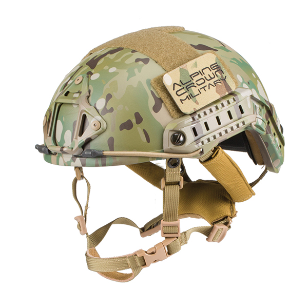 Шолом балістичний Alpine Crown FAST TWERON KEVLAR CP Multicam