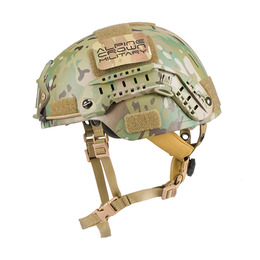 Шолом балістичний Alpine Crown MICH TWERON KEVLAR CP Multicam. Фото 3