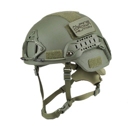 Шолом балістичний Alpine Crown MICH TWERON KEVLAR Army Green