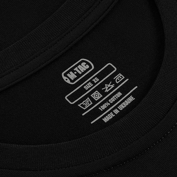 M-Tac футболка Powerful Combination Cotton Hard Black. Фото 12