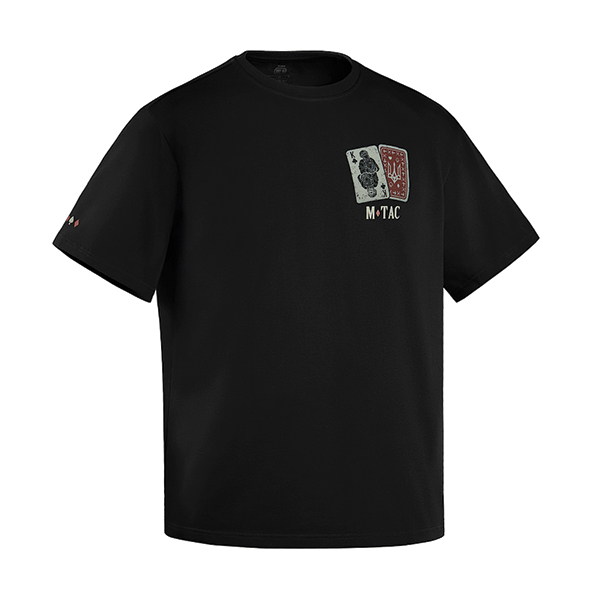 M-Tac футболка Powerful Combination Cotton Hard Black. Фото 4