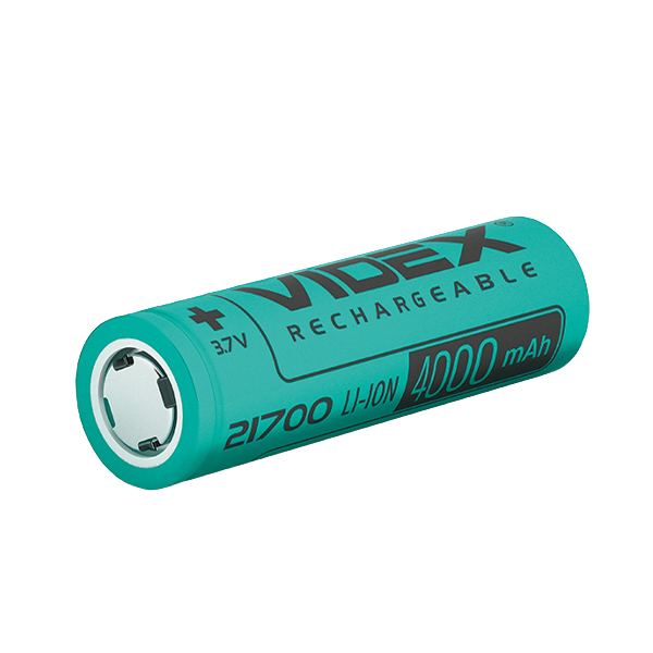 Акумулятор Videx літій-іонний 21700 (без захисту) 4000mAh 1шт/уп . Фото 2