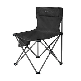 Крісло складане Naturehike Shan Lan T01 CNK2550JJ025, сталь, чорний