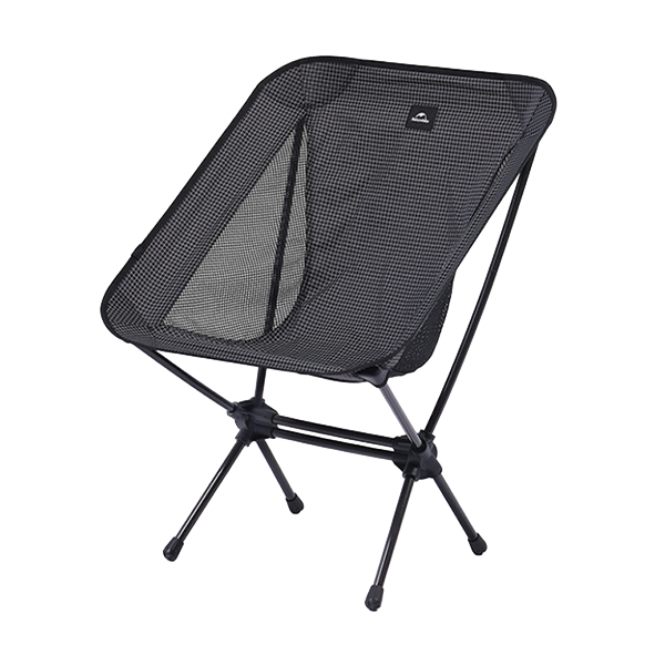 Стілець складаний Naturehike Moon YL08 NH20JJ027, 600D Oxford / алюміній, чорний