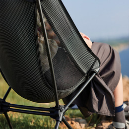 Стілець складаний Naturehike Moon YL08 NH20JJ027, 600D Oxford / алюміній, чорний. Фото 5