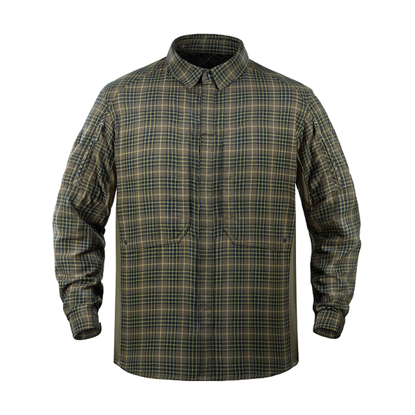 M-Tac сорочка Tactical Cotton Shirt Black/МС. Фото 2