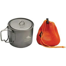 Кухоль TOAKS Light Titanium 550ml Pot (Ultralight Version)												