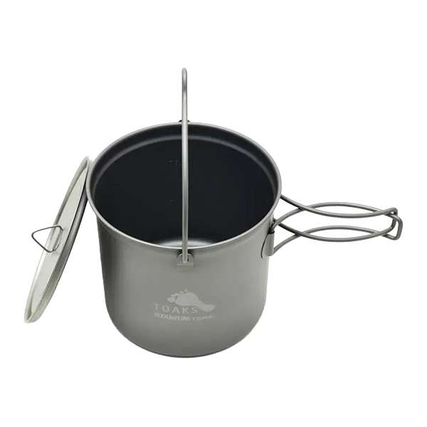 Казанок TOAKS Titanium 1100ml Pot with Pan	. Фото 3