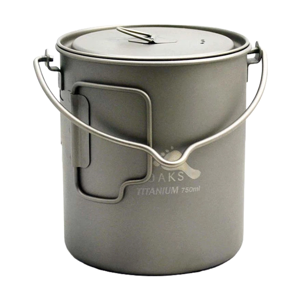 Казанок TOAKS Titanium 750ml Pot with Bail Handle