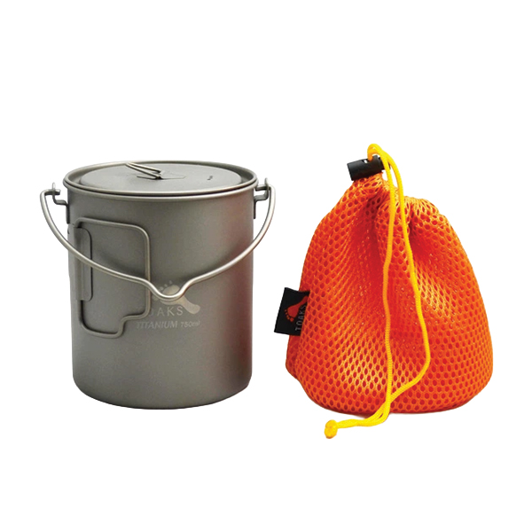 Казанок TOAKS Titanium 750ml Pot with Bail Handle. Фото 3