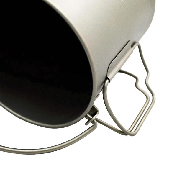 Казанок TOAKS Titanium 750ml Pot with Bail Handle. Фото 5