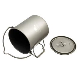 Казанок TOAKS Titanium 750ml Pot with Bail Handle. Фото 4
