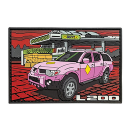 ПВХ патч «L200» pink