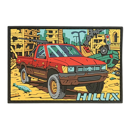 ПВХ патч «HILLIX» red