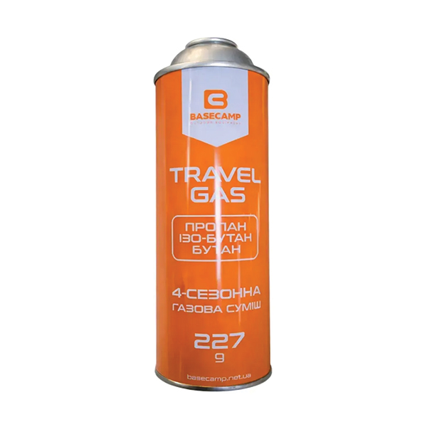 Газовий балон BaseCamp Travel Gas 227 g
