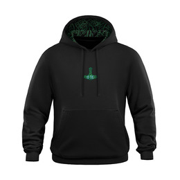 M-Tac кофта Hoodie Ragnarok Night Vision Cotton Hard Black. Фото 3
