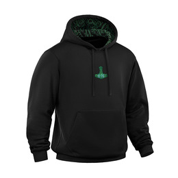 M-Tac кофта Hoodie Ragnarok Night Vision Cotton Hard Black. Фото 4