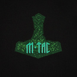 M-Tac кофта Hoodie Ragnarok Night Vision Cotton Hard Black. Фото 8