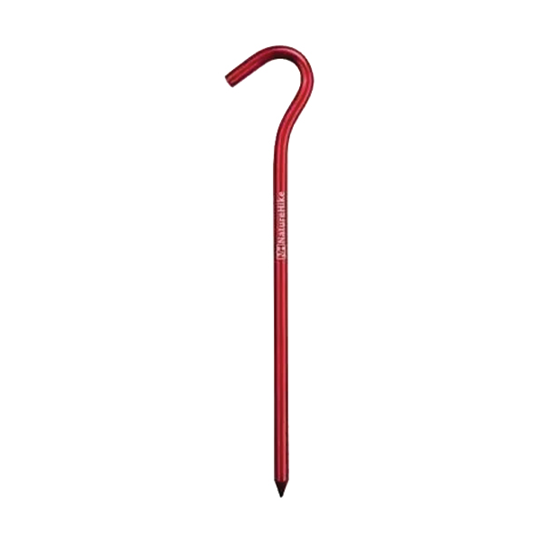 Кілки з гачком алюмінієві Naturehike NH15A008-I, 16 см , червоний (8 шт)