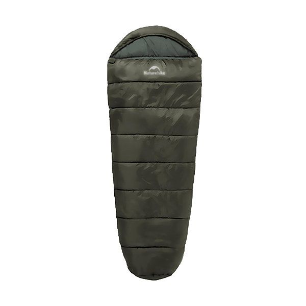 Спальник з капюшоном Naturehike CNK2300SD014 MJ600 Січ, зелений