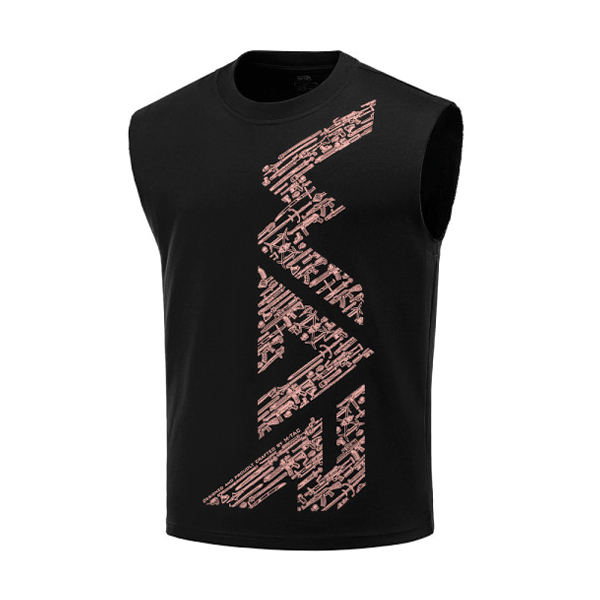 M-Tac футболка безрукавка WAR Cotton Hard Black/Ash Rose
