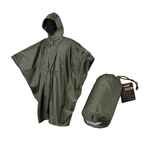 Texar пончо ріп-стоп 210х143 см Ranger Green
