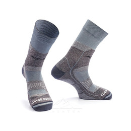 Шкарпетки Accapi Trekking Ultralight Grey/Anthracite. Фото 2